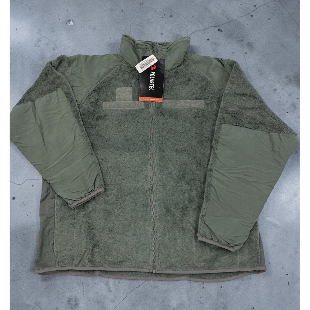 Army Issue Mens ECWCS GEN III L3 Cold Weather Polartec Fleece Jacket XL Regular
